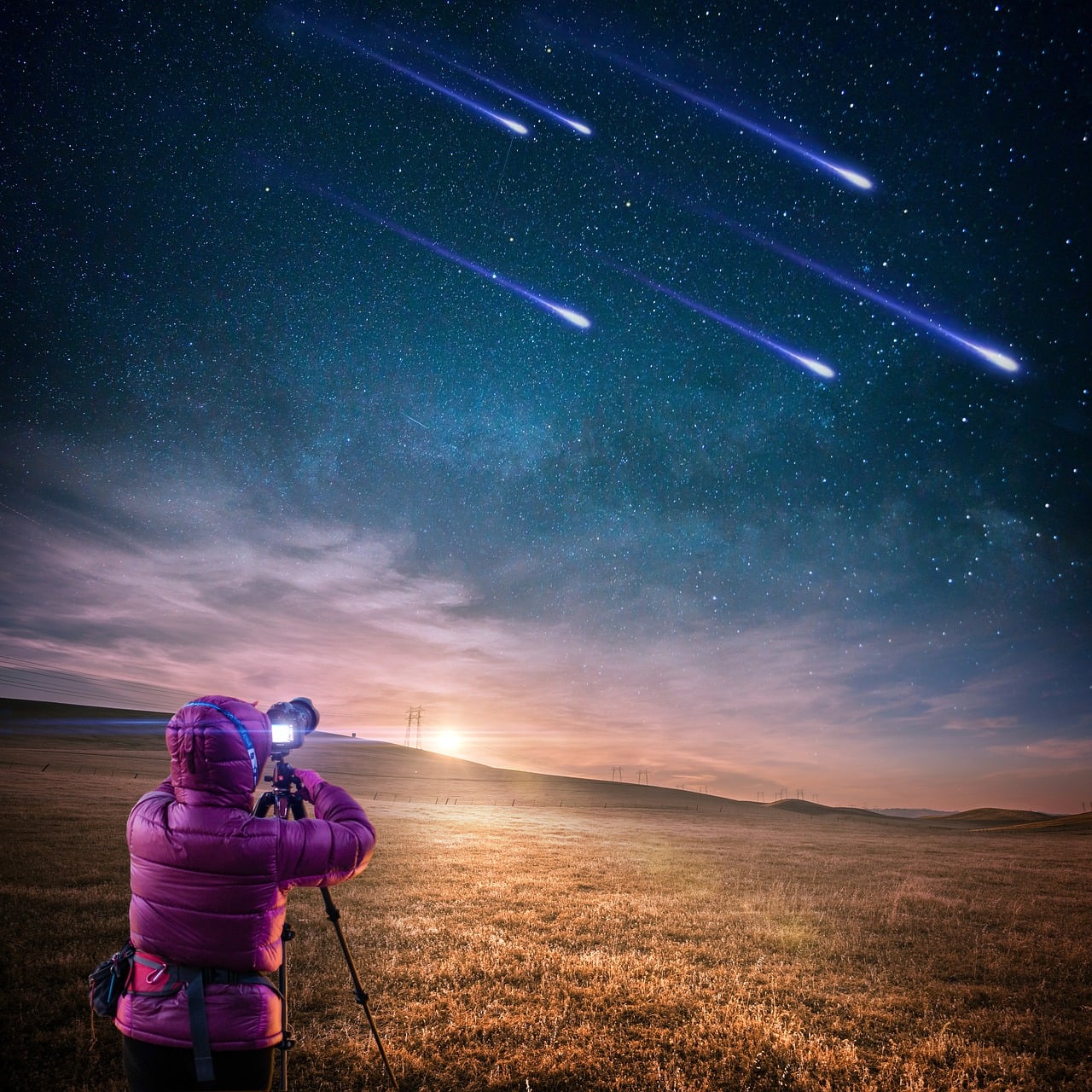 今天流星雨〃今天流星雨什么时候会出现